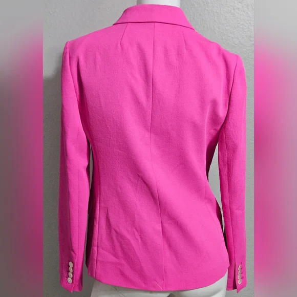 NWT J.CREW pink blazer size 4 - Picture 9 of 10